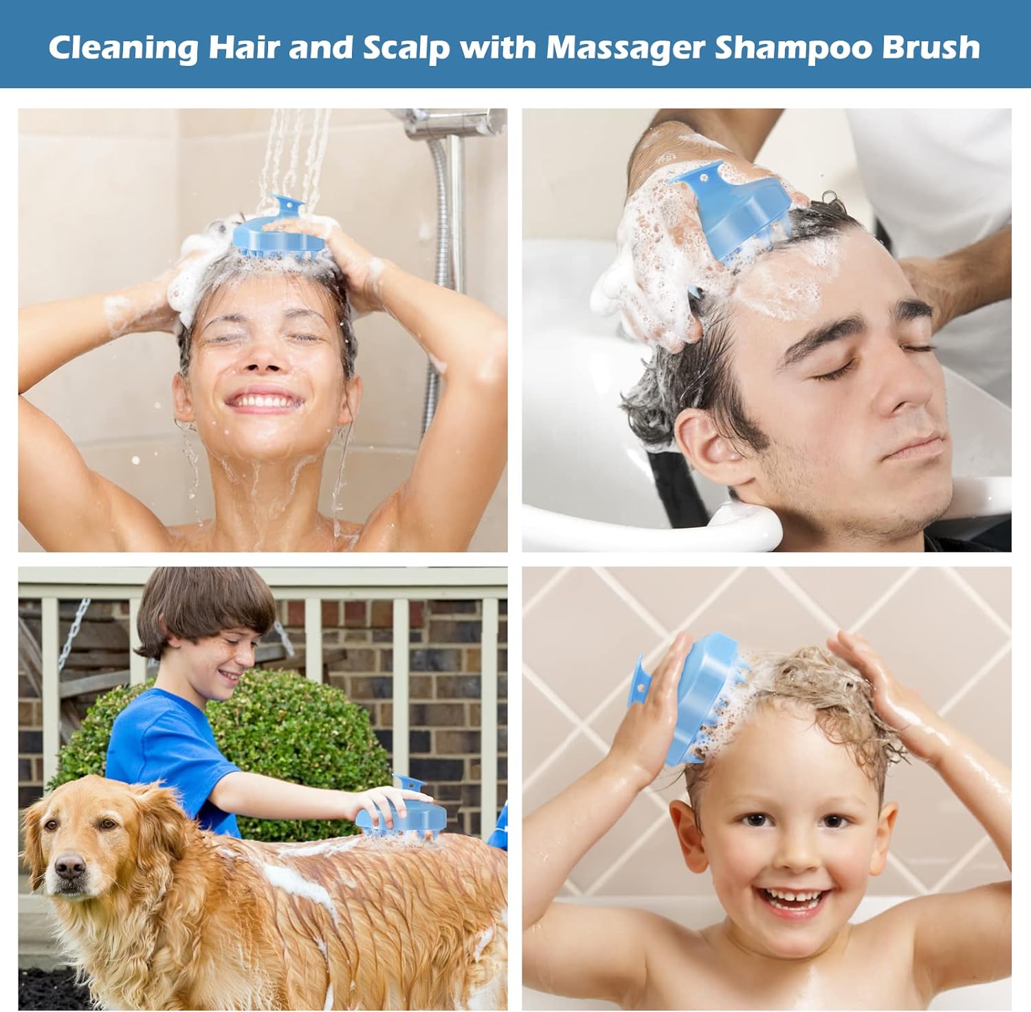 Hair Scalp Massager, Shampoo Brush, Pets Hair Care Tool Hair Scalp Massager, Shampoo Brush, Pets Hair Care Tool